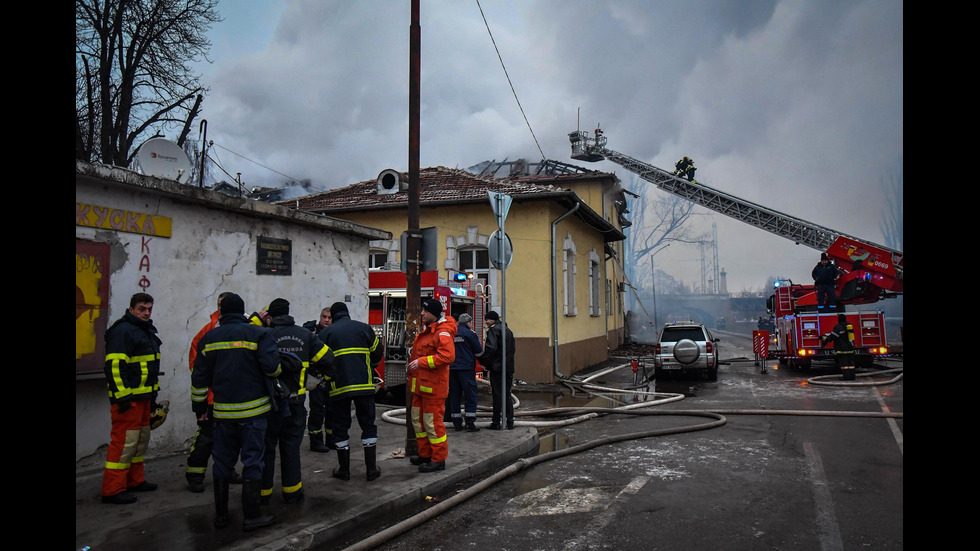 Пожар избухна в психодиспансера в София