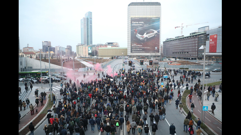 Митинги и протести в Италия