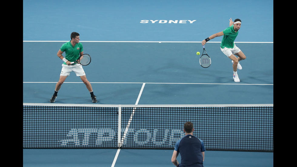 България - Великобритания (двойки), ATP Cup