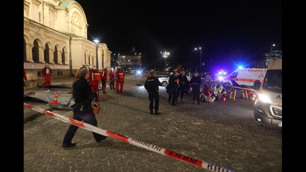 Мащабното учение на полицията се проведе късно снощи в София