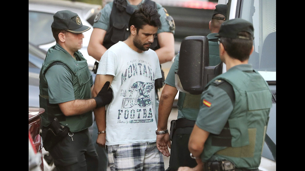 Четиримата заподозрени за атентата в Барселона пред съда