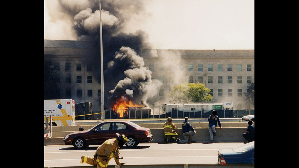 ФБР пусна нови снимки от атентата на 11 септември над Пентагона