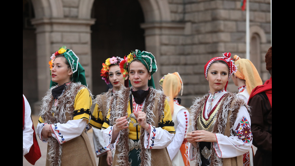 Частни фолклорни ансамбли излязоха на протест