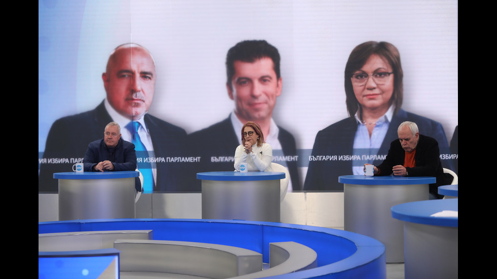 ЗАД КАДЪР: Изборното студио на NOVA