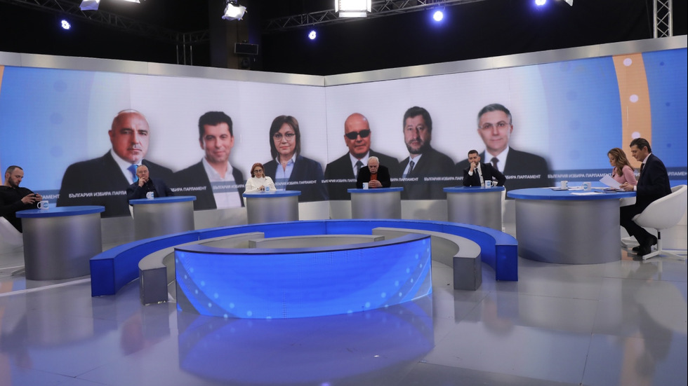 ЗАД КАДЪР: Изборното студио на NOVA