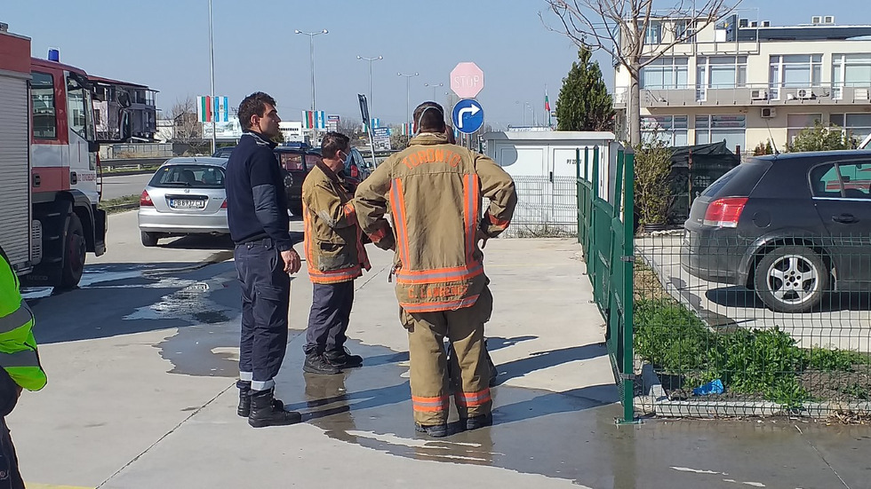 ОТ "МОЯТА НОВИНА": Пожар в болница в Пловдив