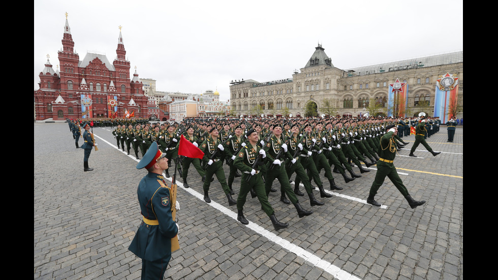 Денят на победата на Червения площад в Москва