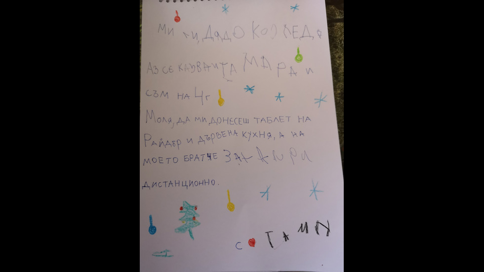Най-забавните писма до Дядо Коледа с копие до NOVA