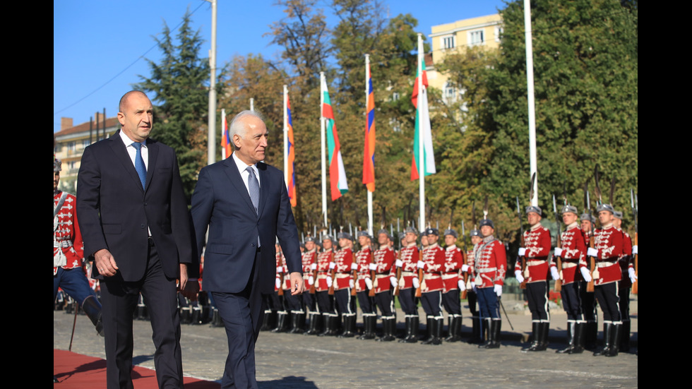 Президентът на Армения е на посещение у нас