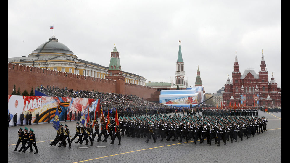 Денят на победата на Червения площад в Москва