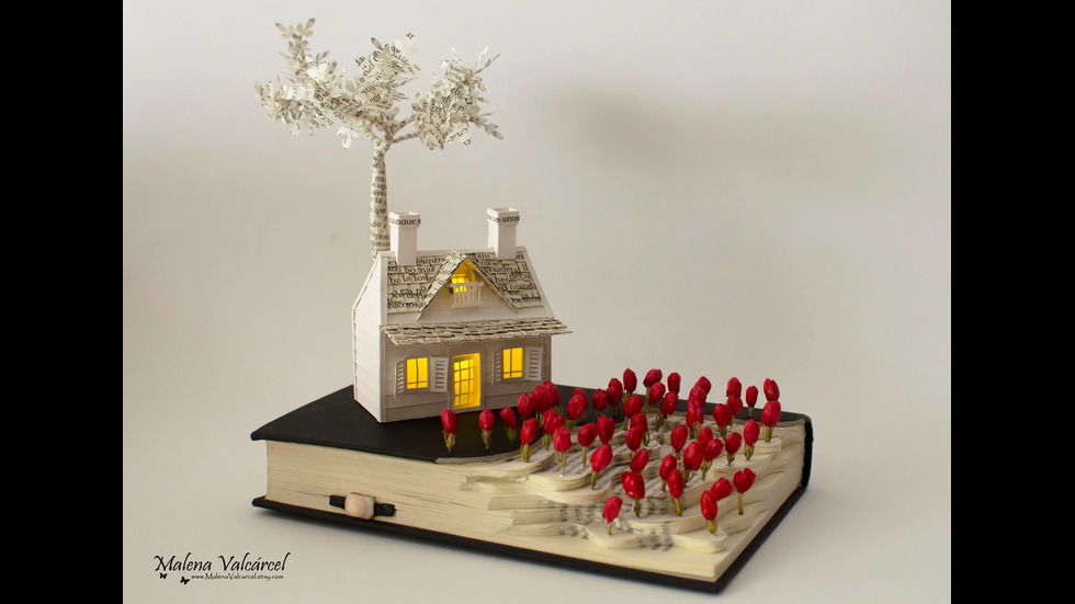 Магически скулптури от хартия