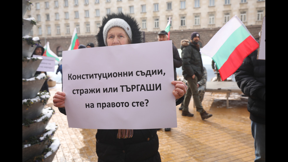 „Величие“ протестира пред Конституционния съд