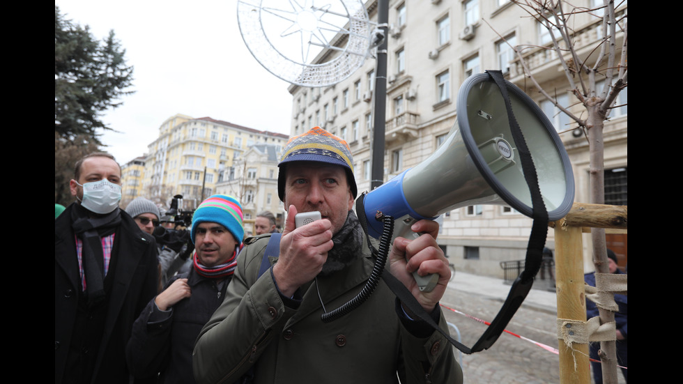 Протест заради мръсния въздух се проведе в София