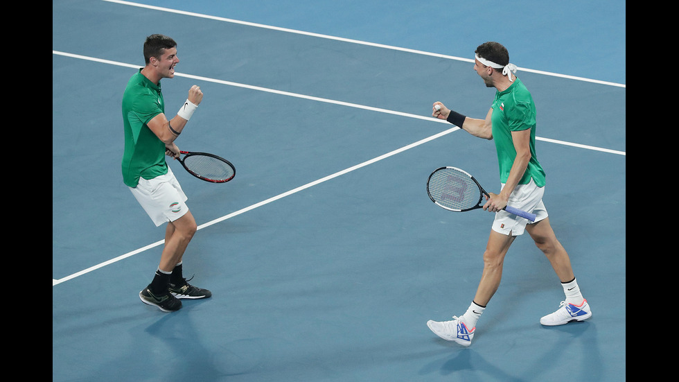 България - Великобритания (двойки), ATP Cup