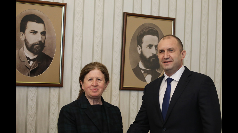 Президентът Румен Радев се срещна с новото ръководство на ЦИК
