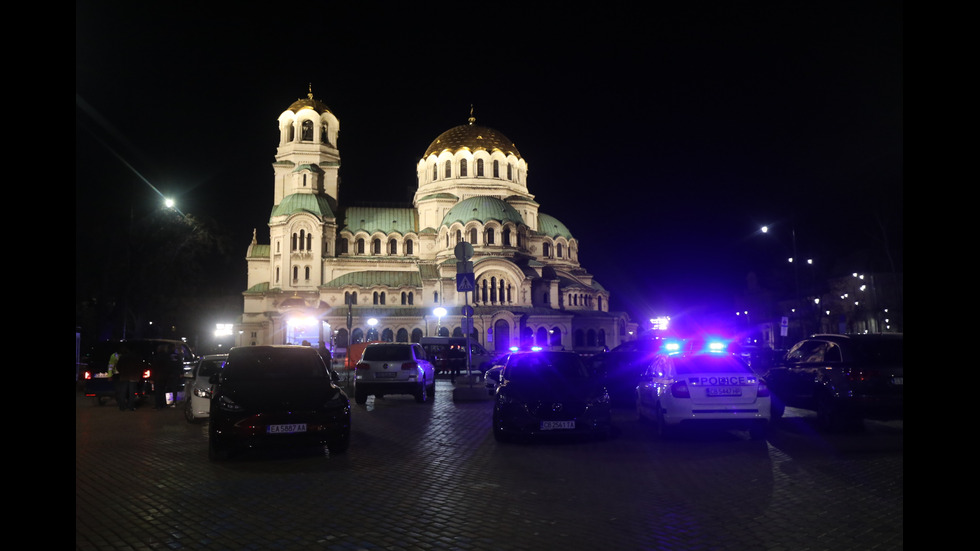 Мащабното учение на полицията се проведе късно снощи в София