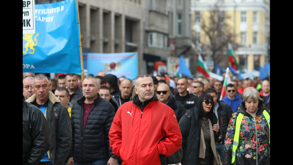 Протест на полицаи