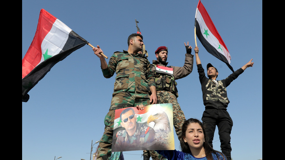 Протести в Дамаск срещу ударите на коалицията