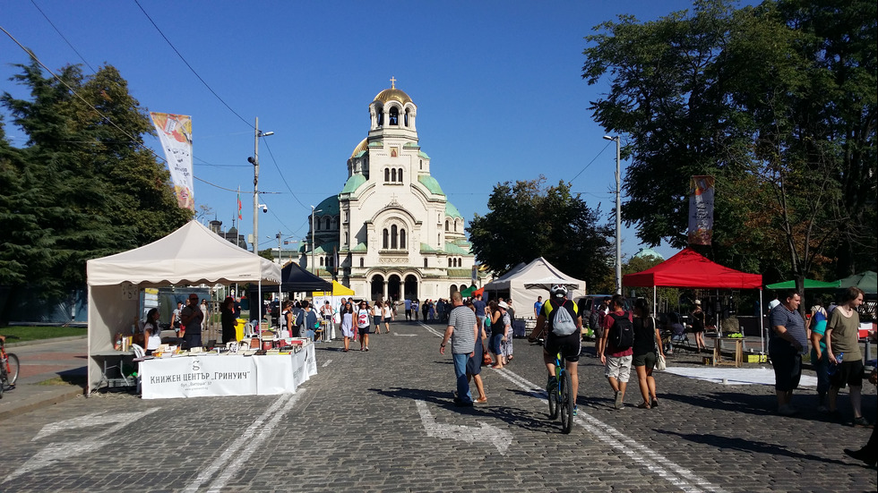 "СОФИЯ ДИША": Центърът на града се превръща в кът за култура