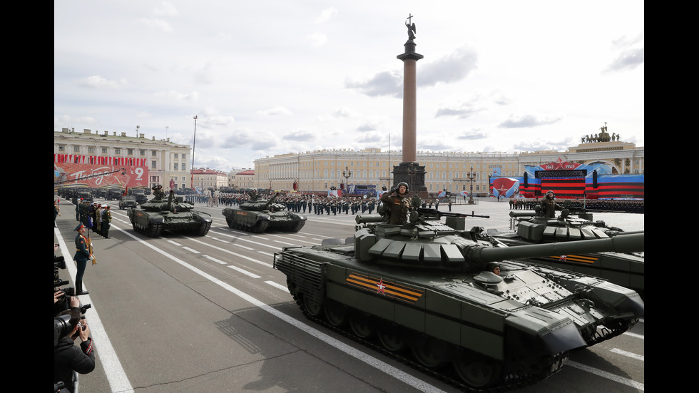 Военен парад в Москва за Деня на победата