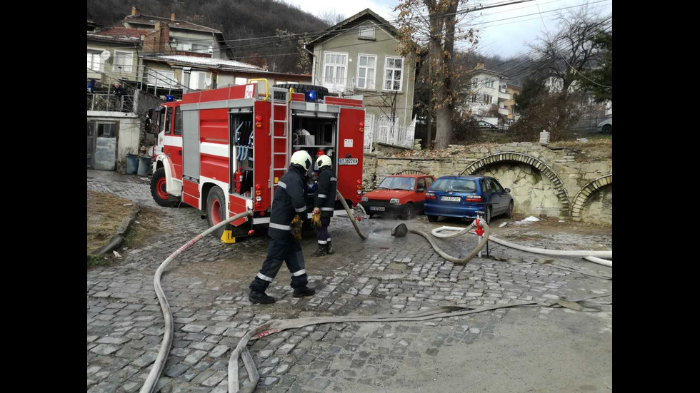 Пожар във "Вароша" във Велико Търново