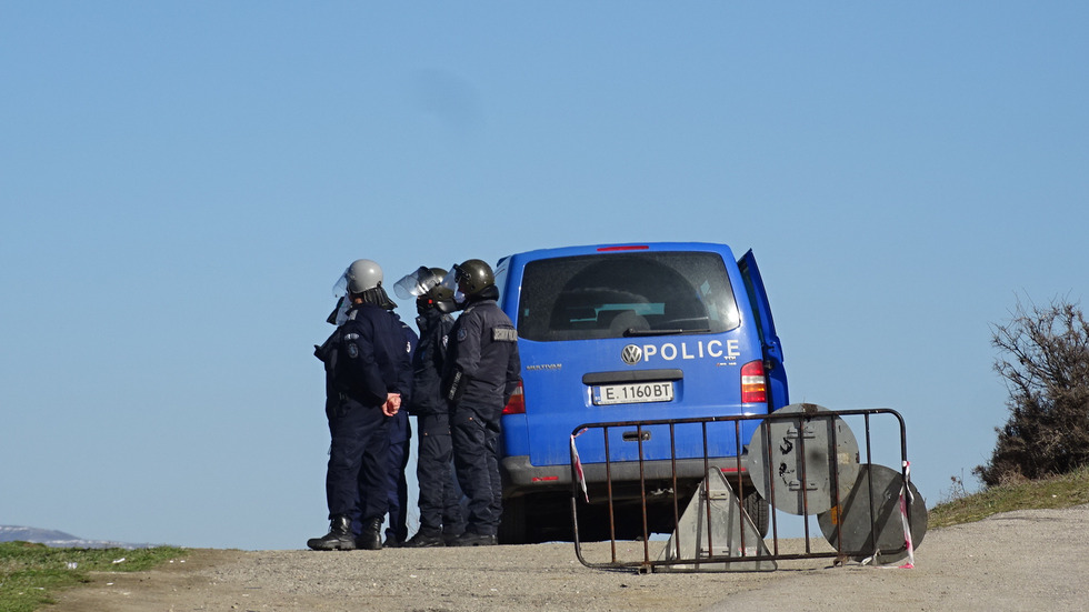Акция на полицията в Благоевград