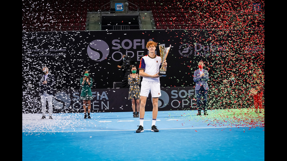 Яник Синер е шампион на Sofia Open 2021