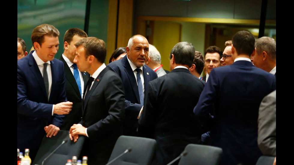 Борисов на заседанието на Европейския Съвет в Брюксел