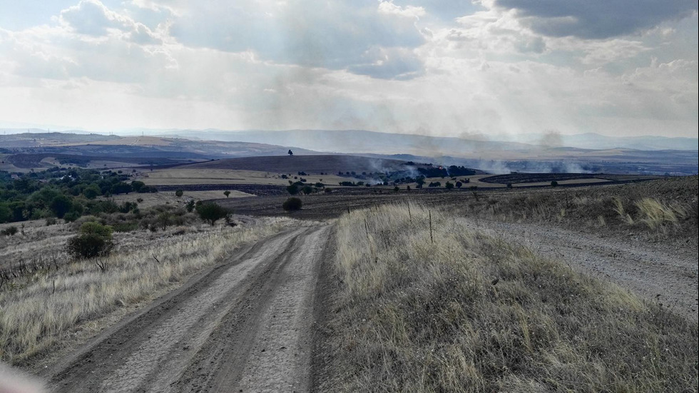Пожар до пернишкото село Дивотино