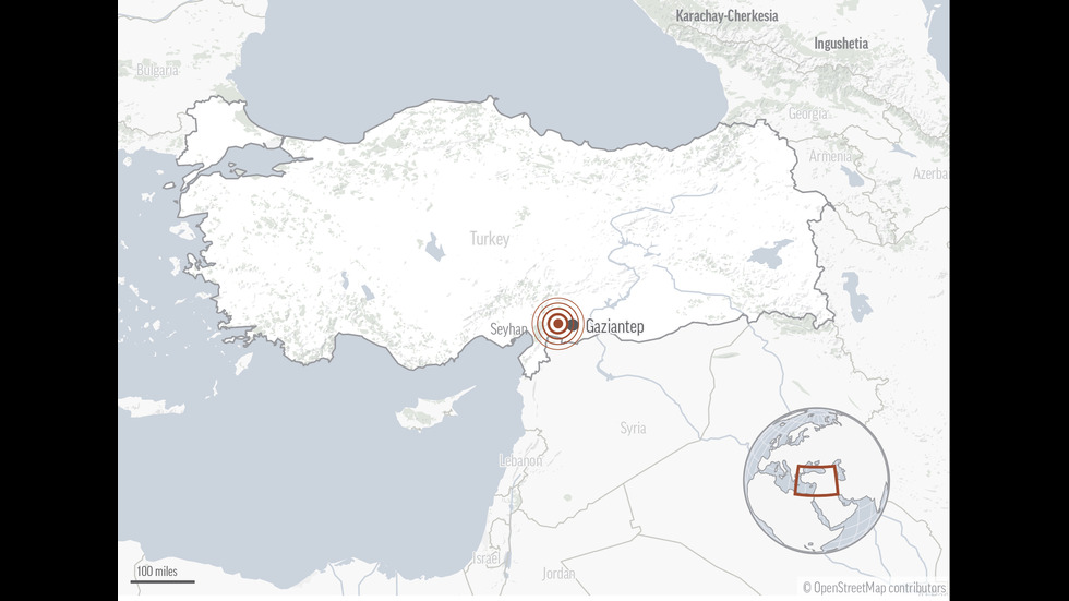 Серия мощни земетресения в Турция уби хиляди