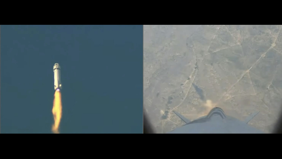 Ракета на "Блу ориджин" се отклони от курса след изстрелване към космоса