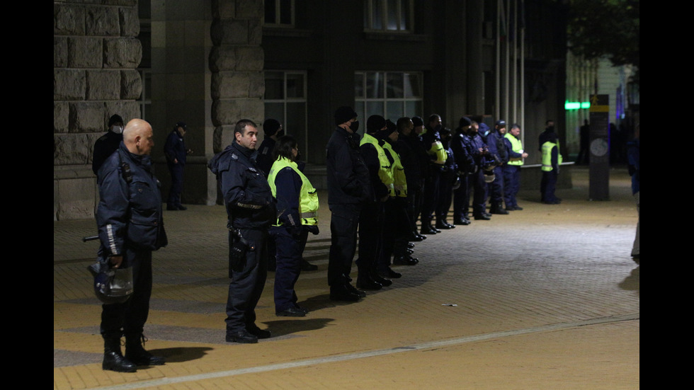 116-и ден на антиправителствени протести в София
