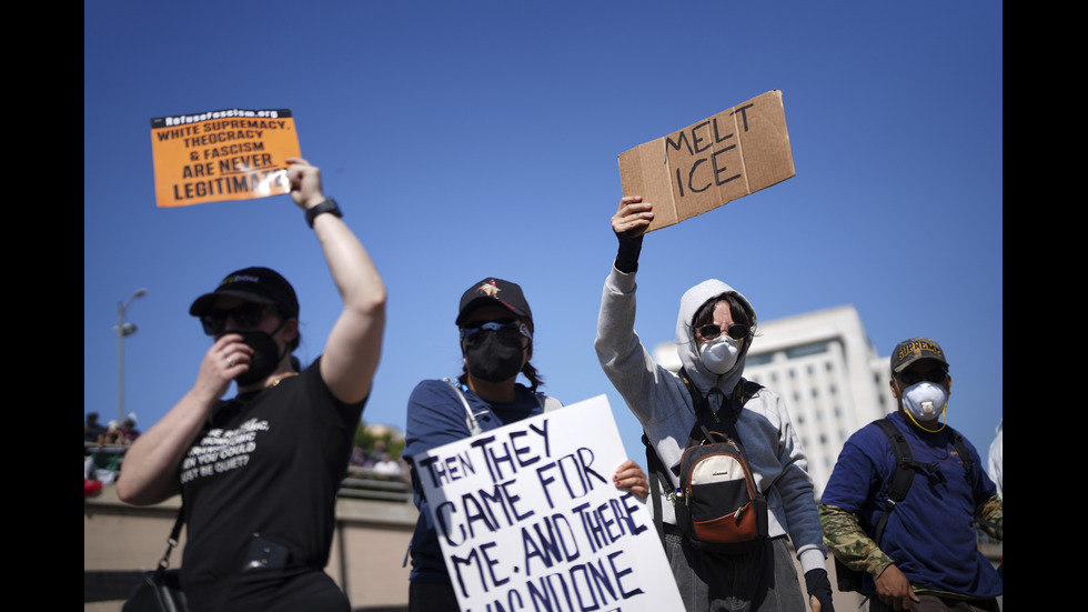 Сблъсъци между Гвардията и протестиращи в Лос Анджелис