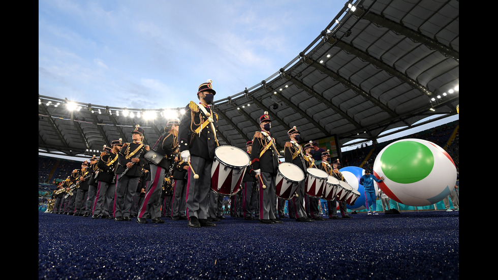 Откриха UEFA EURO 2020 със зрелищен спектакъл в Рим