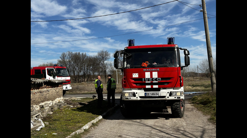 Цистерна с газ се запали в Хасковско, има евакуирани