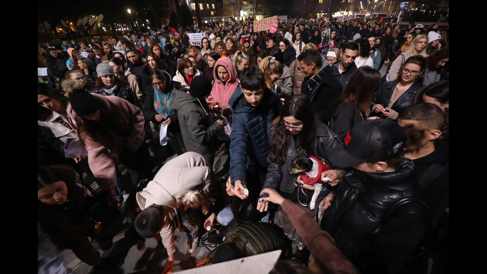 „Справедливост за Мая”: Стотици столичани излязоха на протест