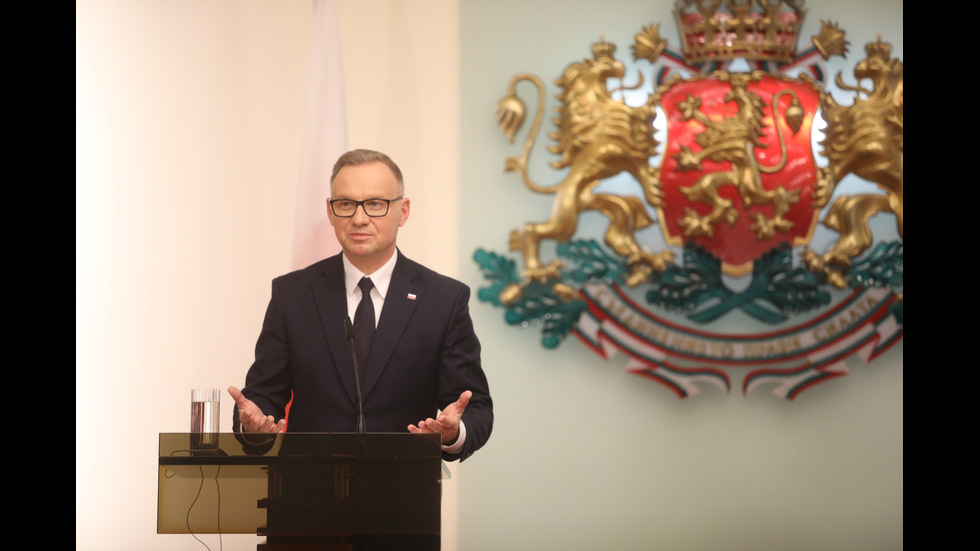 Президентът на Полша пристигна у нас