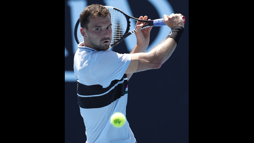 Григор Димитров с победа в първия кръг на Australian Open