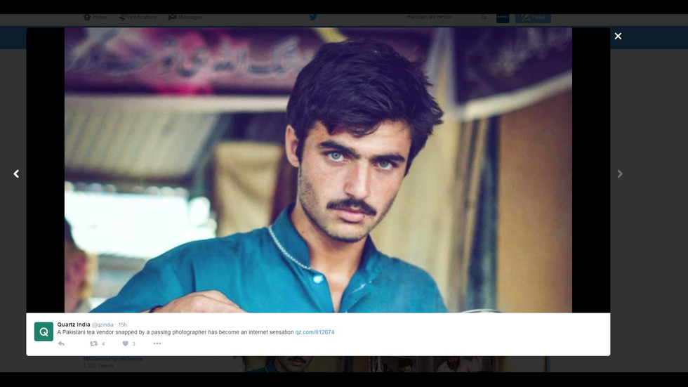 Продавач на чай стана интернет сензация