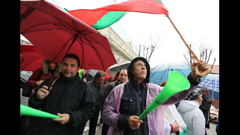 Протест на биопроизводители пред Министерството на земеделието