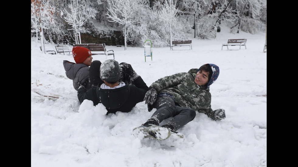 Ледената пързалка в София отвори врати