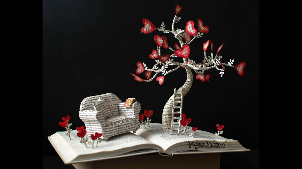 Магически скулптури от хартия