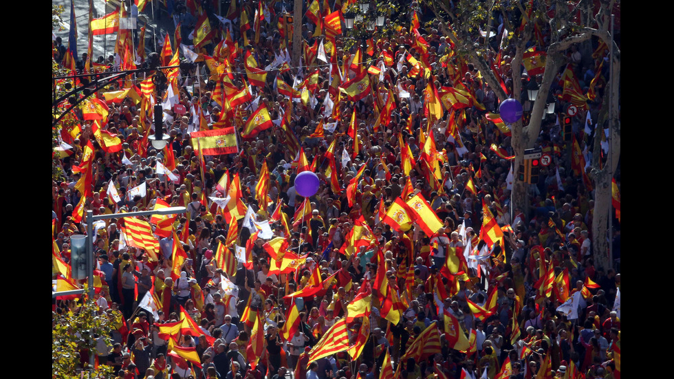 Протестът в Каталуния