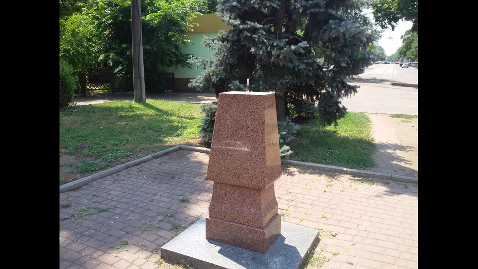 Възстановиха паметника на Ботев в Одеса