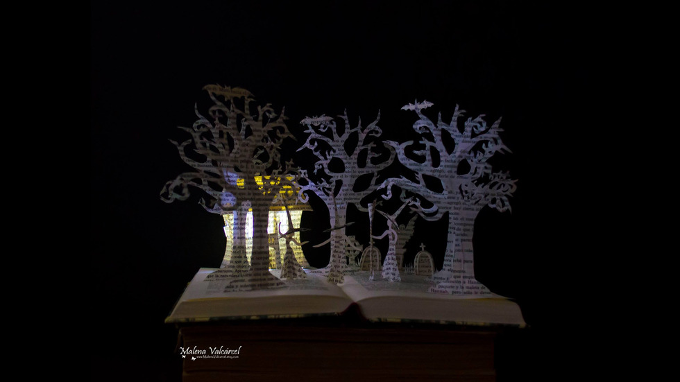 Магически скулптури от хартия