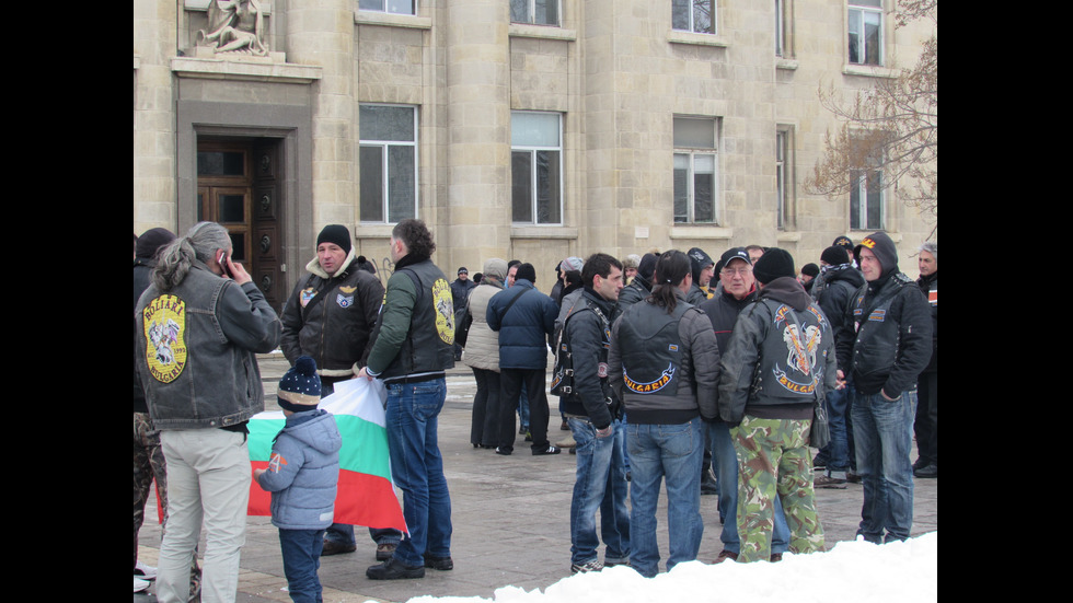 Рокери в цялата страна на протест