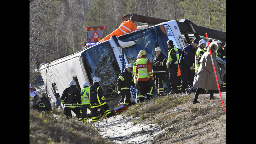 Катастрофа със загинали и десетки ранени в Швеция