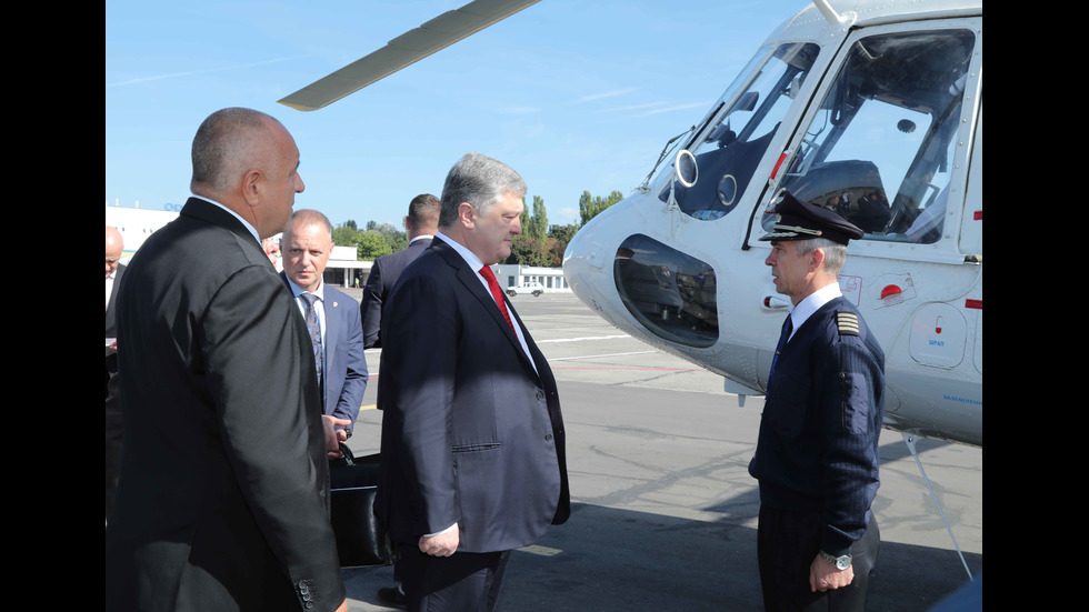 Борисов се срещна с Порошенко в Одеса