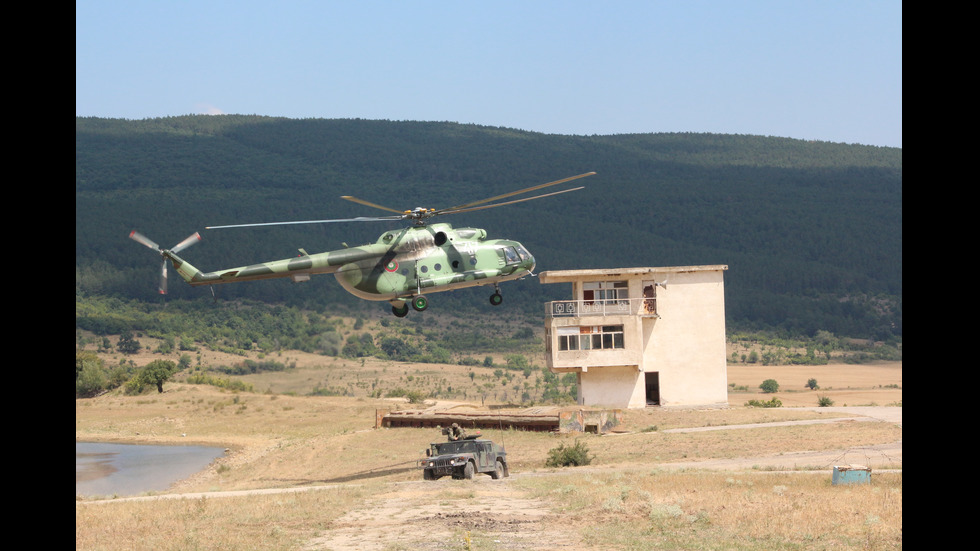 На полигона "Ново село" военното учение "Saber Guardian"