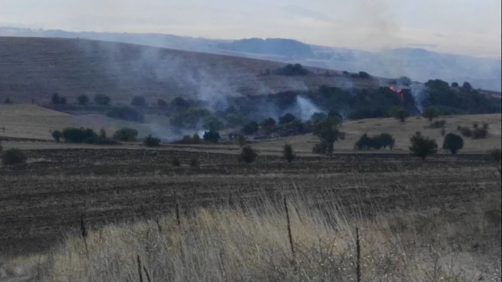 Пожар до пернишкото село Дивотино